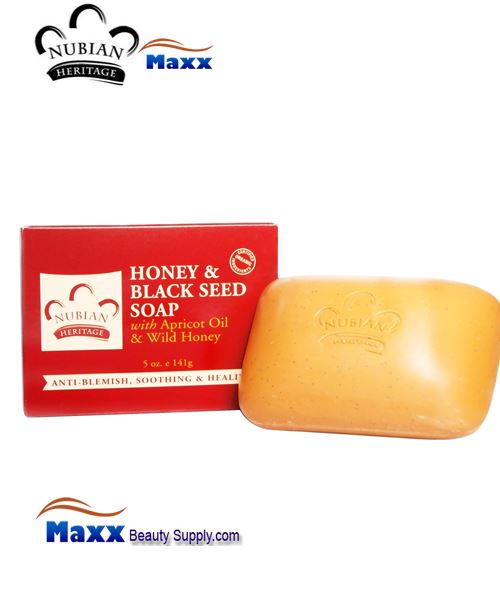 Nubian Heritage Honey & Black Seed Soap 5 oz